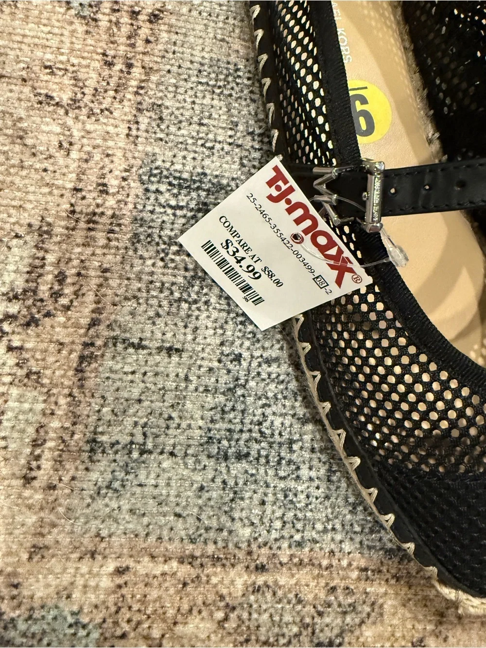 NWT! MICHAEL Michael Kors Lynn Mesh Ballet Espadrilles. Size 9.